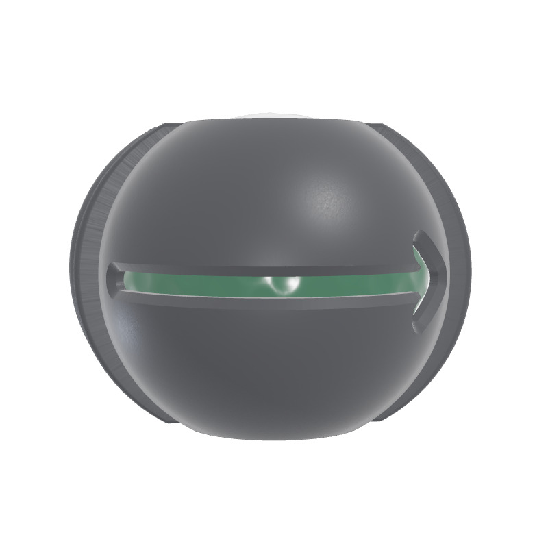 Arrow golf ball stencil