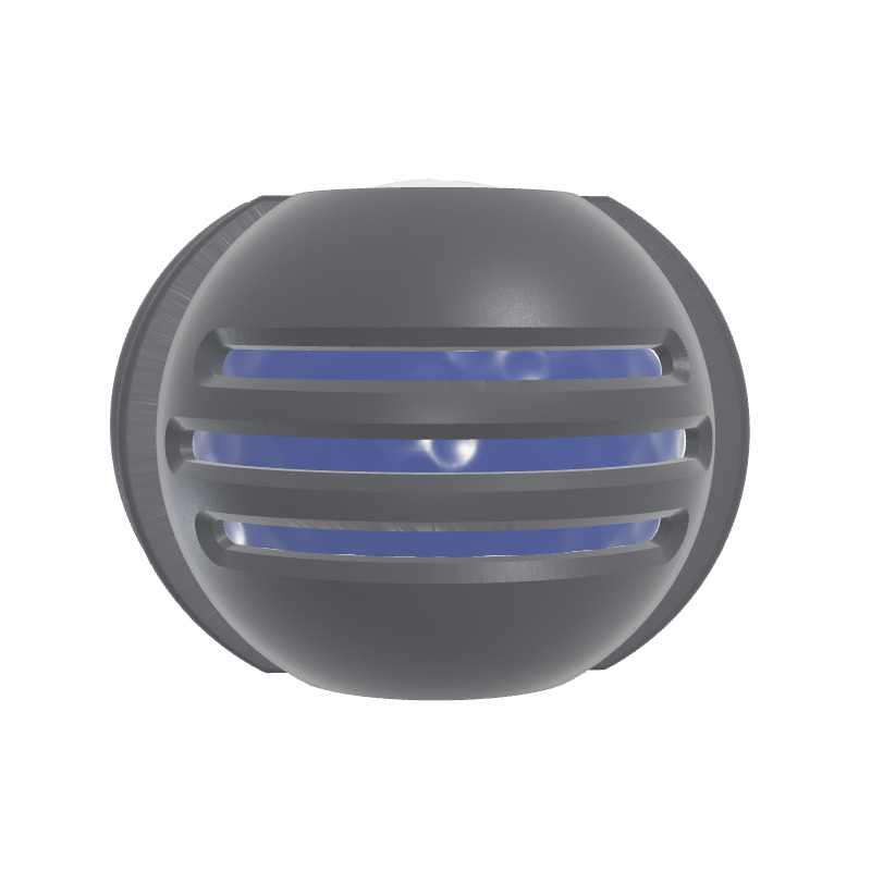 Railway golf ball stencil